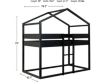 Ashley Flannibrook Twin/Twin House Loft Bed small image number 4