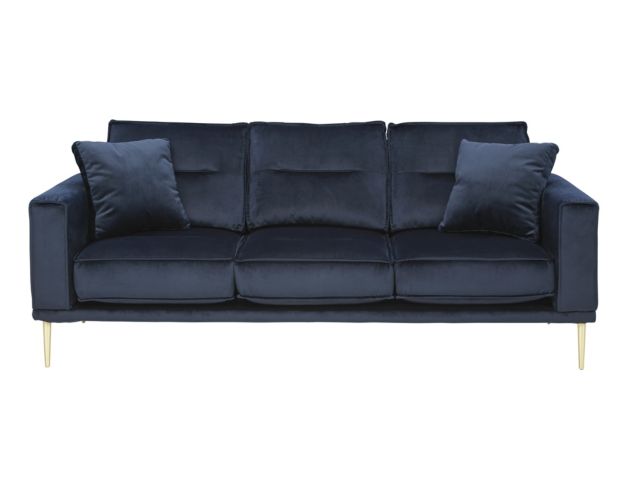Ashley Macleary Navy Sofa large image number 1