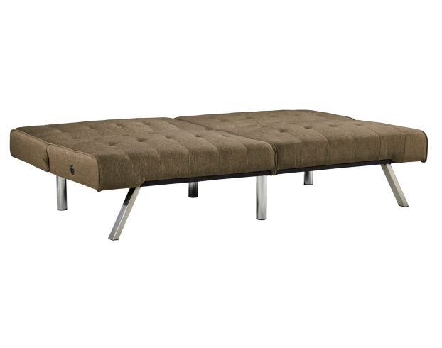 Ashley Sivley Brown Flip Flop Sofa large image number 2
