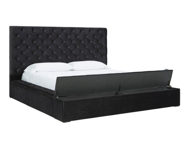 Ashley Lindenfield Queen Upholstered Bed large image number 3