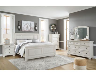 Ashley Robbinsdale Panel 4-Piece King Bedroom Set