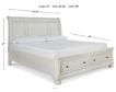 Ashley Robbinsdale King Storage Bed small image number 7