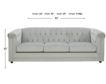 Ashley Josanna Gray Sofa small image number 3