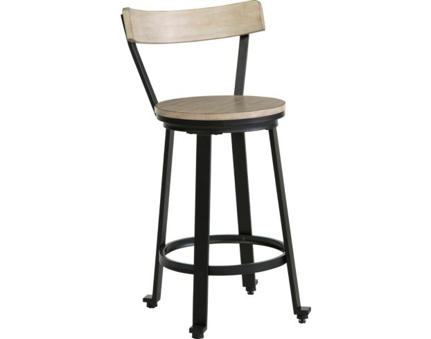 Ashley Melenski Gray Swivel Counter Stool large image number 3
