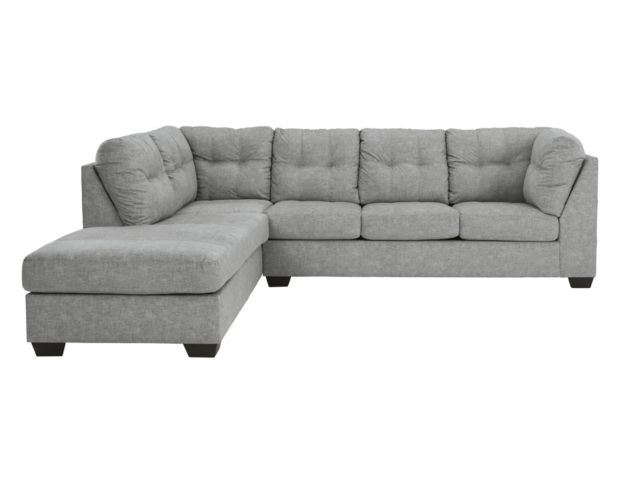 Ashley Falkirk Steel 2-Piece Sectional with Right Sleeper large image number 1