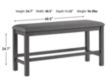 Ashley Myshanna Counter Bench small image number 5