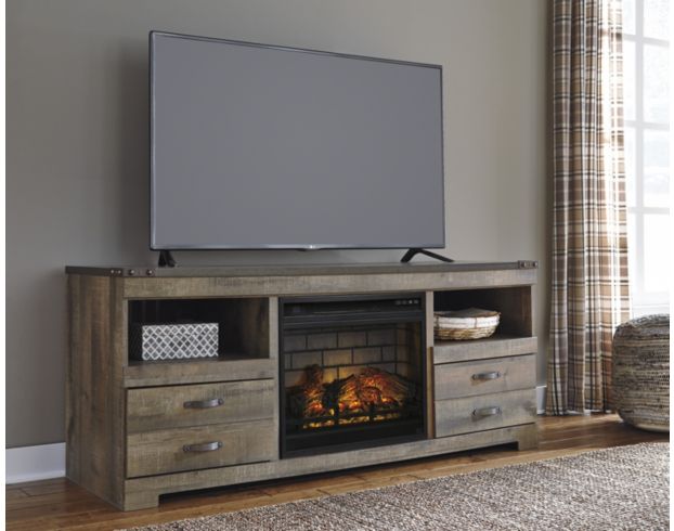 Ashley Trinell Fireplace Tv Stand large image number 2