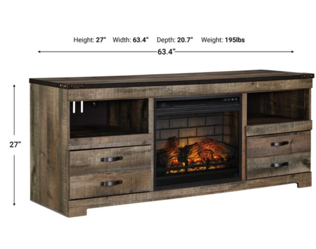 Ashley Trinell Fireplace Tv Stand large image number 3