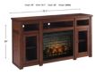 Ashley Harpan TV Stand with Infrared Fireplace small image number 3