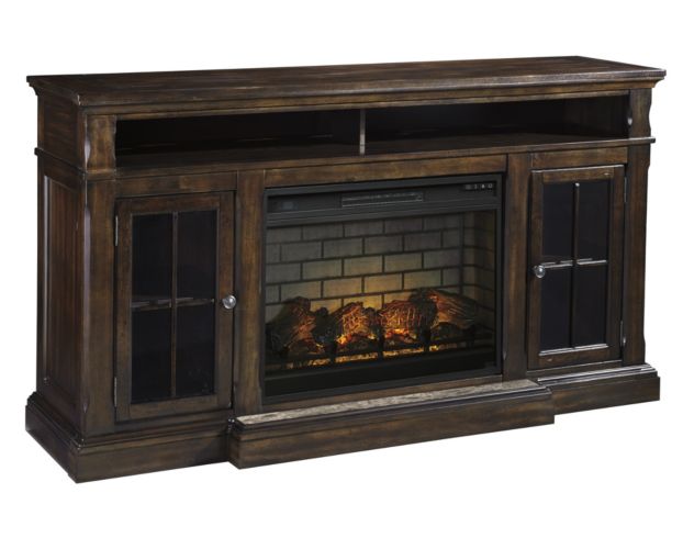 Ashley Roddinton TV Stand with Infrared Fireplace large image number 1