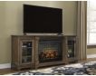 Ashley Flynnter TV Stand with Infrared Fireplace small image number 2