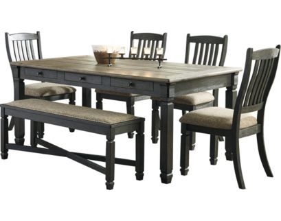 Ashley Tyler Creek 6-Piece Dining Set