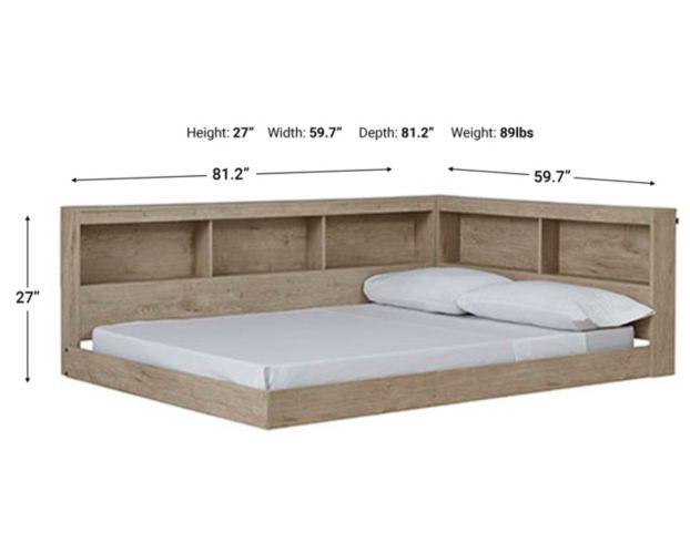 Ashley Oliah Full Bookcase Storage Bed large image number 3