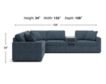 Ashley Modmax Ink 6 Piece Modular Sectional small image number 7