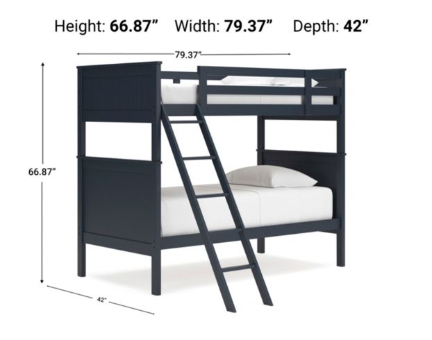 Ashley Nextonfort Twin over Twin Bunk Bed large image number 4