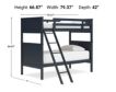 Ashley Nextonfort Twin over Twin Bunk Bed small image number 4