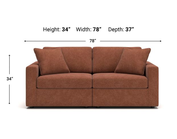 Ashley Modmax Spice 2 Piece Loveseat large image number 7