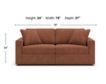 Ashley Modmax Spice 2 Piece Loveseat small image number 7