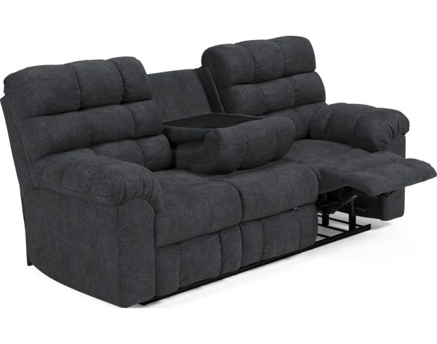 Ashley Wilhurst Reclining Sofa with Drop Down Table large image number 3