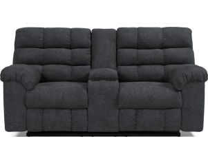 Ashley Wilhurst Reclining Loveseat with Console