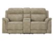 Ashley Next-Gen Sand Power Loveseat with Console small image number 1