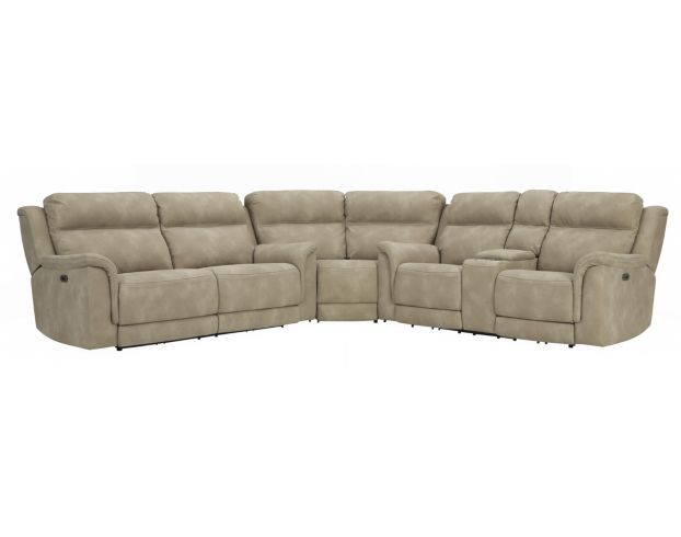 Ashley Next-Gen Sand 3-Piece Power Sectional large image number 1