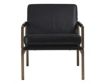 Ashley Puckman Black Leather Chair small image number 1