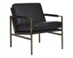 Ashley Puckman Black Leather Chair small image number 3