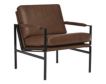 Ashley Puckman Brown Leather Chair small image number 3