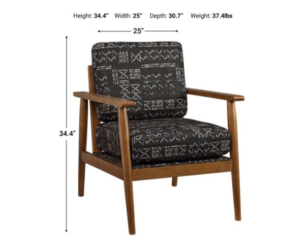 Ashley Bevyn Charcoal Accent Chair large image number 5