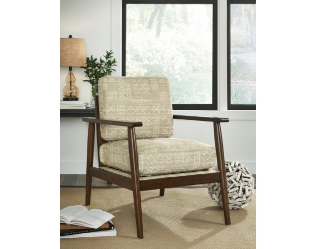Ashley Bevyn Beige Print Accent Chair large image number 2
