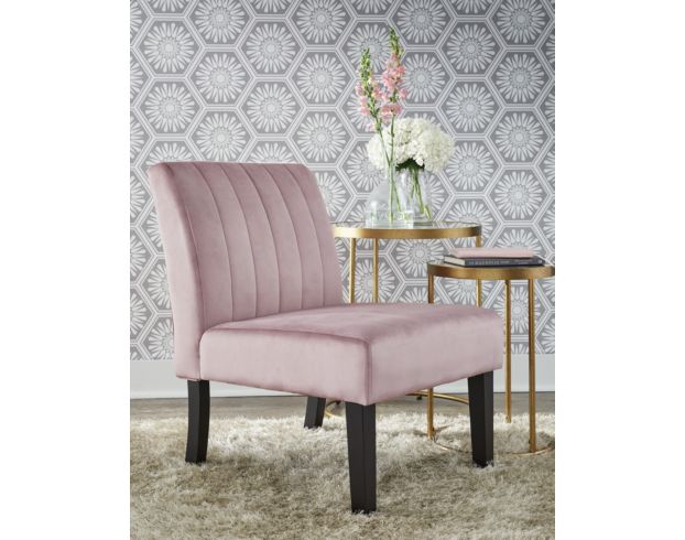 Ashley Hughleigh Pink Accent Chair large image number 2
