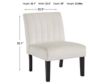 Ashley Hughleigh Light Beige Accent Chair small image number 5