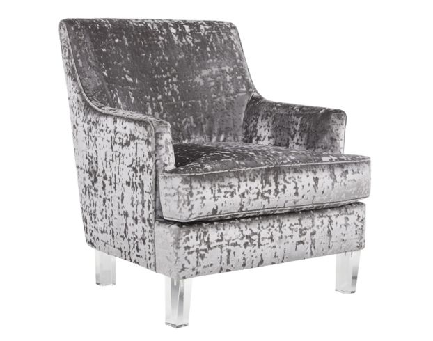 Ashley Gloriann Pewter Accent Chair large image number 1