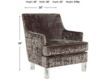 Ashley Gloriann Charcoal Accent Chair small image number 5