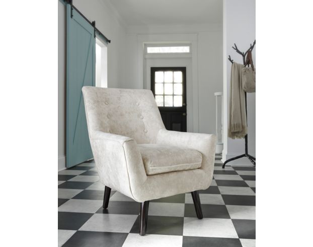 Ashley Zossen Ivory Accent Chair large image number 2