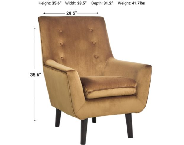 Ashley Zossen Amber Accent Chair large image number 5