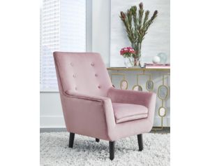 Ashley Zossen Pink Accent Chair