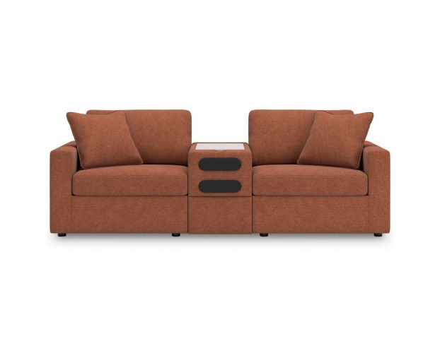 Ashley Modmax Spice 3 Piece Loveseat w/Audio System large image number 1