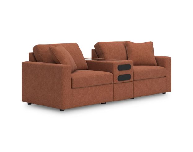 Ashley Modmax Spice 3 Piece Loveseat w/Audio System large image number 2