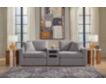 Ashley Modmax Granite 3-Piece Loveseat with Audio System small image number 8