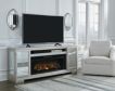 Ashley Flamory TV Stand with Log Fireplace small image number 2