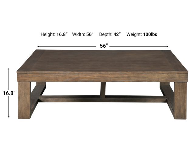 Ashley Cariton Rectangle Coffee Table large image number 6