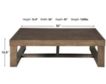 Ashley Cariton Rectangle Coffee Table small image number 6
