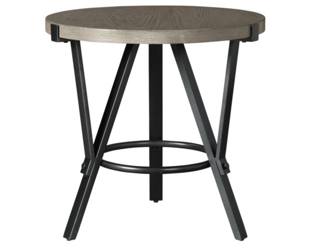 Ashley Zontini Round End Table large image number 1
