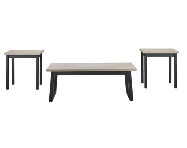 Ashley Waylowe Coffee Table and 2 End Tables large image number 1