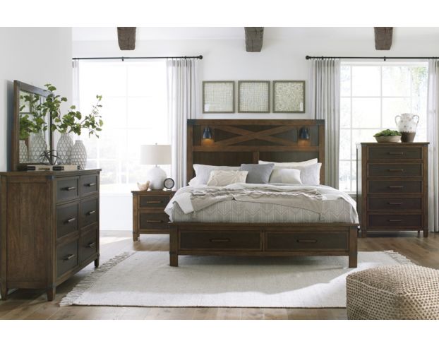 Ashley Wyattfield Queen Bed large image number 2