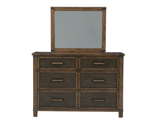 Ashley Wyattfield Dresser with Mirror large image number 1