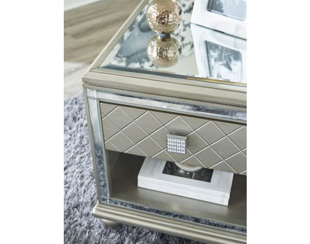 Ashley Chevanna Rectangle End Table large image number 7