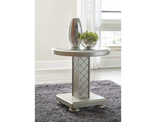 Ashley Chevanna Round End Table large image number 2
